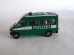 Siku 0804 Bus Polizei groen + bord